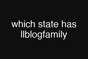 which state has llblogfamily